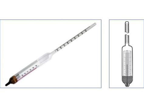 Ареометр АНТ 2 для нефтепродуктов с термометром 750-830, цена 162.40 ...