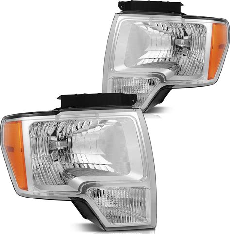 Lsailon Headlight Assembly Replacement Fit For Ford For F