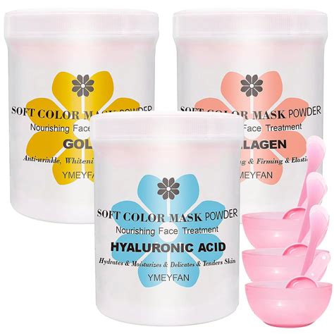 Ymeyfan 3pcs Jelly Mask For Facials Professional Collagen