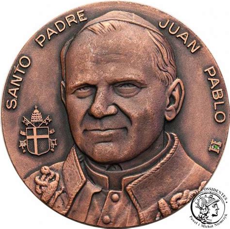 Hiszpania Medal Papie Jan Pawe Ii St Archiwum Niemczyk Pl