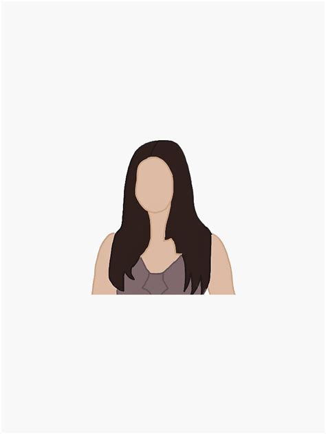 Elena Gilbert Sticker For Sale By Audreyhagan Redbubble