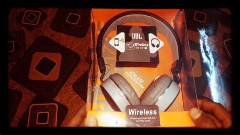 JBL Wireless Headphone Ms 881 Unboxing And Review YouTube