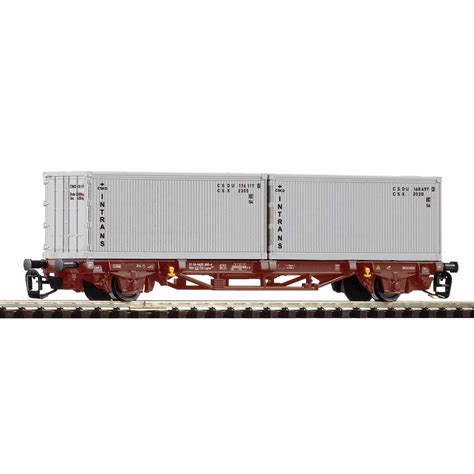 Piko 47724 Containertragwagen 2X20 Intrans CSD Ep IV Spur TT