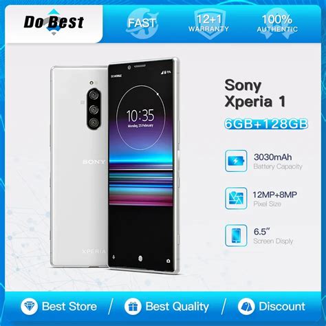 Sony Tel Fono M Vil Xperia 1 J8110 J9110 Original Versi N Japonesa 6GB