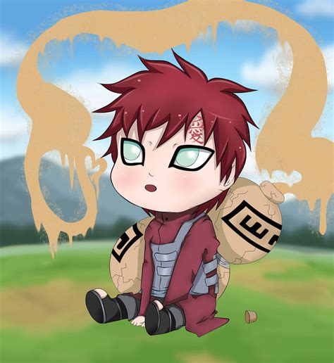 Gambar Gaara Chibi Denah