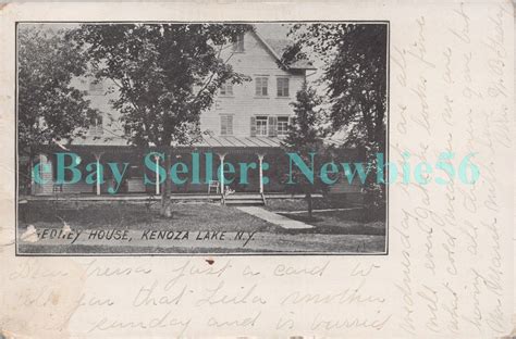 Kenoza Lake Ny Gedney House Hotel Postcard Sullivan County