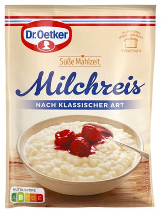 Milchreis Eis Rezept Dr Oetker