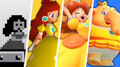 Evolution Of Princess Daisy Characters 1989 2024 Youtube