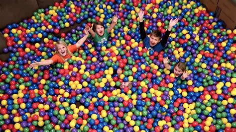 Ball Pit In Our House Surprising Mom Youtube