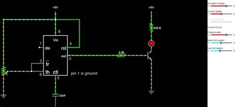 Life, the Universe and Everything: 555 timer examples in falstad circuits