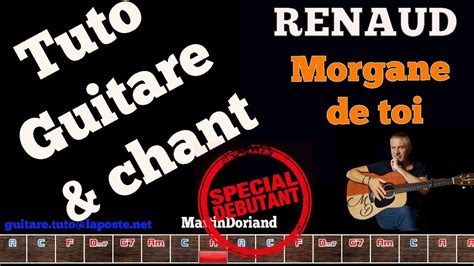 Tuto Guitare Chant Renaud Morgane De Toi Youtube