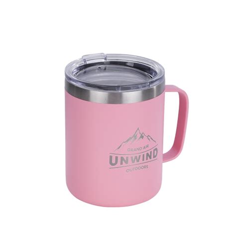 12 Oz Vacuum Insulated Travel Mug Unwind Outdoors