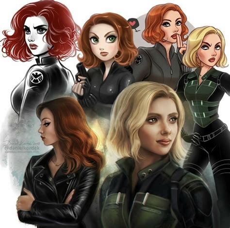 Natasha Romanoff Yelena Belova Tcatts Art Black Widow Hot Sex Picture