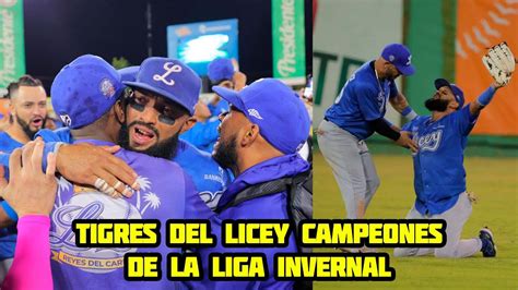 Los Tigres Del Licey Mantienen Su Titulo Coronandose Como Campeones De