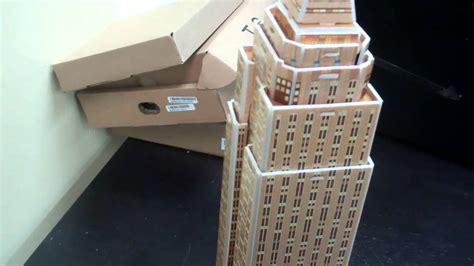 Empire State Building Cardboard Foam Model YouTube