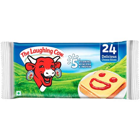 Buy The Laughing Cow Cheese Slice 408g Online At Natures Basket