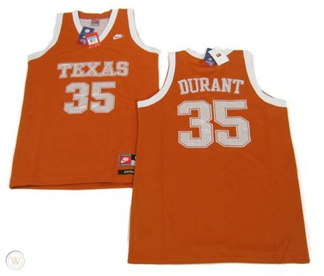 KEVIN DURANT NlKE Texas Longhorns NCAA Jersey XL | #48462838