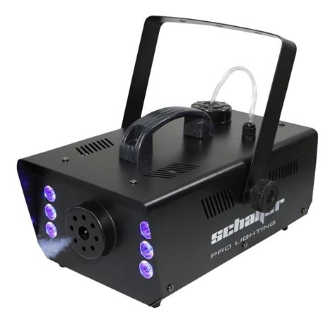 Maquina Caja De Humo W Con Led Alambrica E Inalambrica Mercado Libre