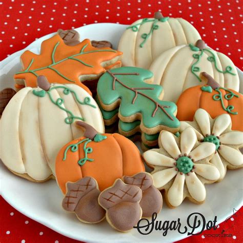 Thanksgiving Sugar Cookies Custom Decorated Frederick MD Sugar