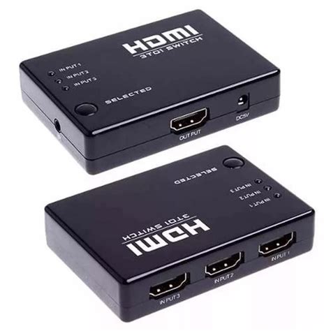 Chaveador Distribuidor Hub Switch Divisor Hdmi X L Ls