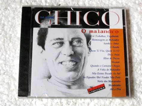 Cd Chico Buarque O Malandro Novo Original Lacrado Mercadolivre