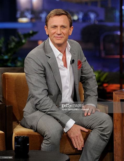 Actor Daniel Craig Appears On The Tonight Show July 20 2011 Daniel