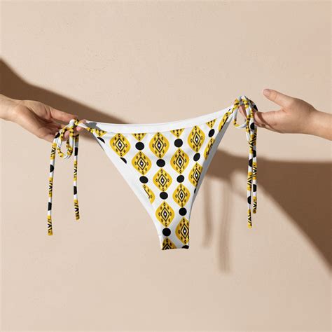 Navajo Aztec Recycled String Bikini Set Southwest Navajo Clothing Cowgirl Bathing Suit Trendy