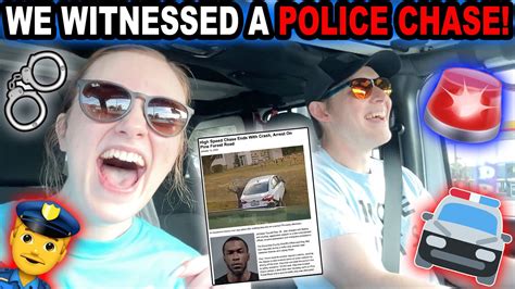 We Witnessed A Police Chase Youtube