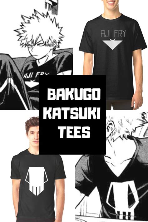 Bakugo Katsuki Tees Boku No Hero Academia