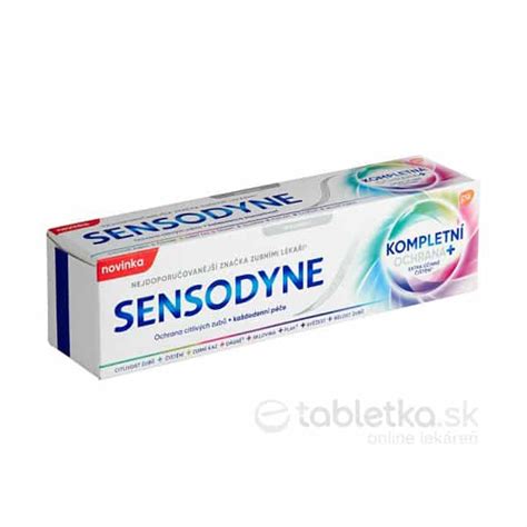 Sensodyne Komplexná Ochrana Whitening zubná pasta 75ml etabletka