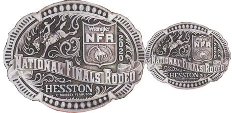 Hesston National Finals Rodeo Belt Buckles