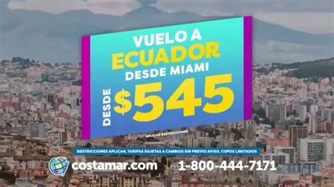 Costamar Travel TV Commercial, 'Perú, Colombia, Ecuador y Bahamas ...