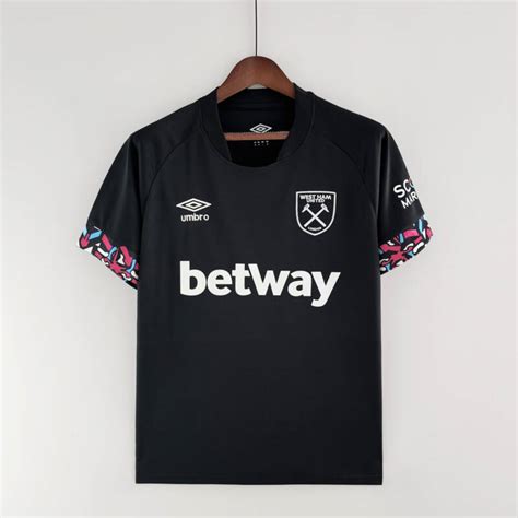 Camiseta West Ham United segunda equipación versión jugador 2023 2024