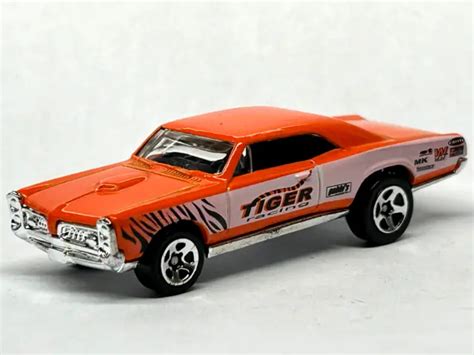 1967 Hot Wheels Pontiac Gto Tiger Racing Orange Condition New Loose Wheel 5 37 Picclick Ca