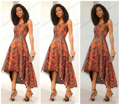 Check Out These 25 Trendy Ankara High Low Dresses For Ladies