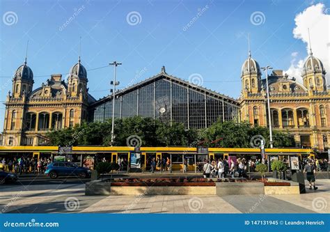 The Budapest Nyugati Railway Terminalt Editorial Image Image Of