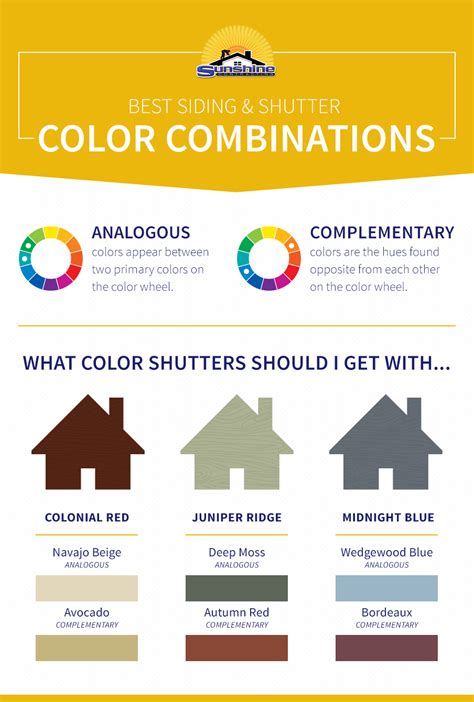 Best Siding and Shutter Color Combinations - Sunshine Contracting ...