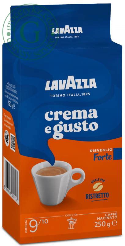 Lavazza Crema E Gusto Forte Ground Coffee Flow Pack 250 G