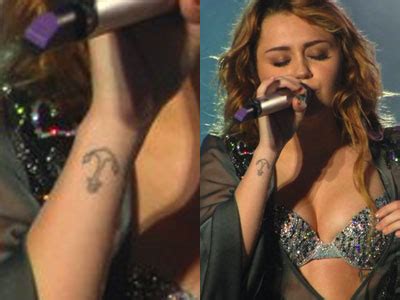 Miley Cyrus Tattoos ~ Fashion And Styles