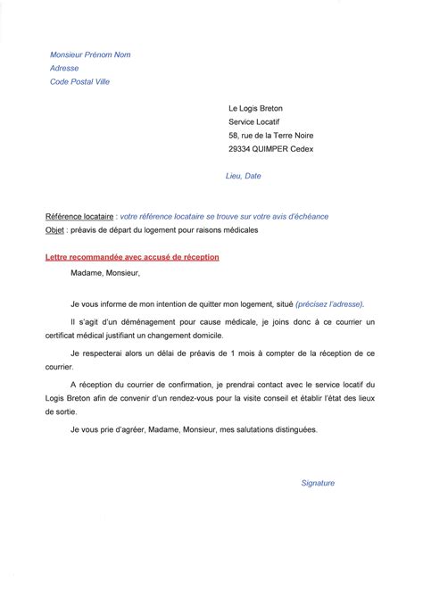 Lettre De Pr Avis Appartement Hlm