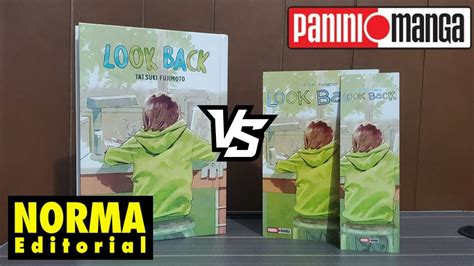 Look Back Panini vs Norma Editorial Cuál es mejor YouTube