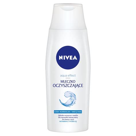 Nivea Aqua Effect Mleczko Oczyszczaj Ce Do Cery Normalnej I Mieszanej