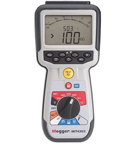 Megger MIT430 2 RPM Test Equipment Solutions Inc