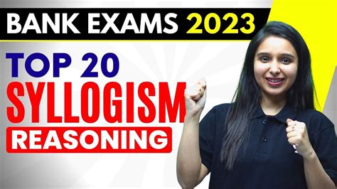 Syllogism Questions Bank Exam Special Reasoning For Bank Exams 2023