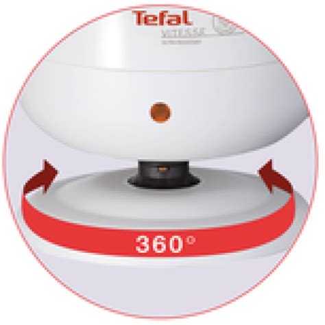 Tefal Vitesse Diamond Kettle BF2731 1 7L White