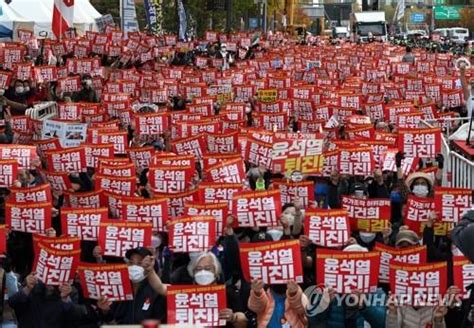 이태원 참사 정진석 버스동원 민주당 정권퇴진운동 전문정당인가 연합뉴스