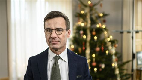 Right now: Prime Minister Ulf Kristersson gives a Christmas speech ...