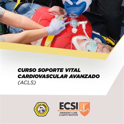 Curso De Soporte Vital Cardiovascular Avanzado Acls Fire