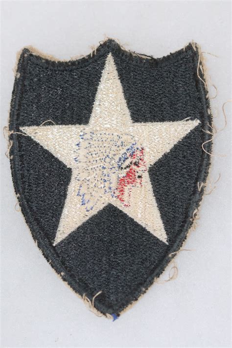 Ww Us Original Nd Infantry Division Cloth Shoulder Patch Butlers