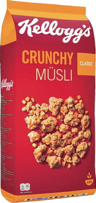 Kellogg S Crunchy M Sli Classic Kg Ab August Preise